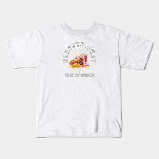 Namaste Away From My Snacks  - Funny Junk Food Lover Kids T-Shirt